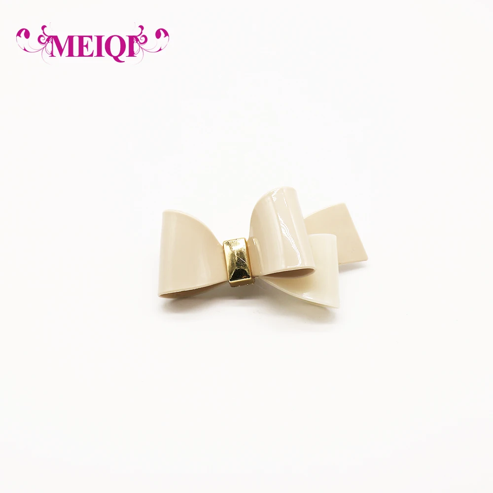 Cheap and good-looking bowknot shaped shoe accessory shoe ornaments