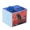 Free Shipping Cute Cartoon Godzilla Movie Musical Monster Moving Electronic Coin Money Piggy Bank Box