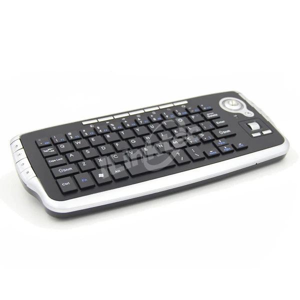 2.4g draadloze toetsenbord met trackball muis voor hp 4530s bamboe draadloos toetsenbord en muis