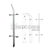 post bed sewing machine / steel fence post prices