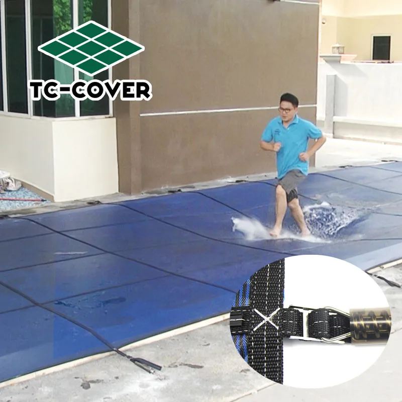 27 Foot Antipollution Landy Above Ground Pool Winter Cover Walk On Pool