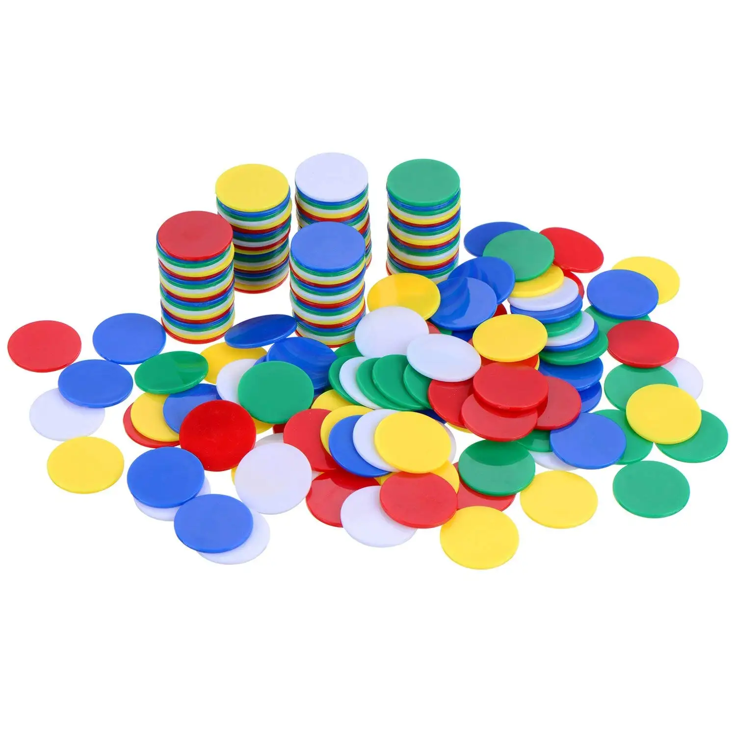 Colored Bingo Chips