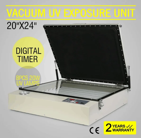 Vacuum Uv Silk Screen Printing Exposure Units Uv Exposure Unit With Vacuum With Best Factory