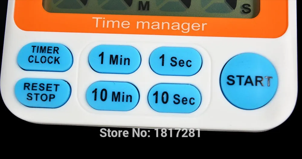 countdown timer countup digital lcd 12 hours clock kitchen cooking countdown 10 minutes