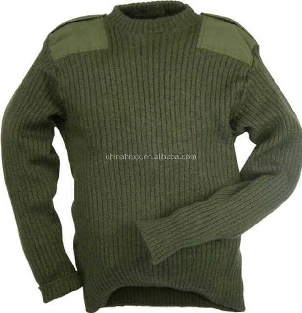 army green pullover