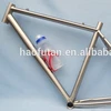Titanium bike frame with eyelets for fenders