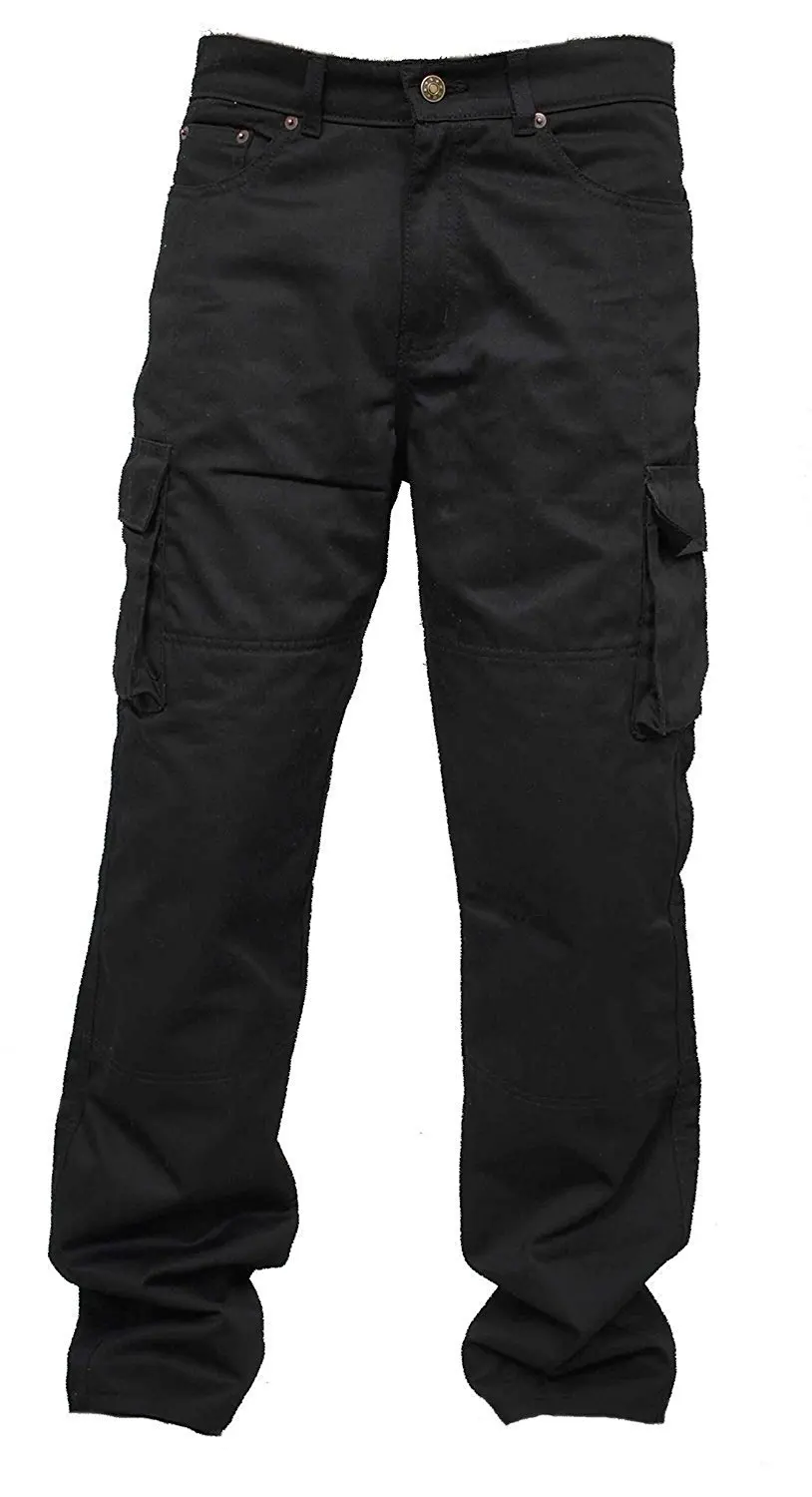 Buy Newfacelook New Mens Cargo Trousers Combat Military Jeans Work Wear ...