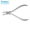 Reynolds crown and band contouring pliers of orthodontic equipment
