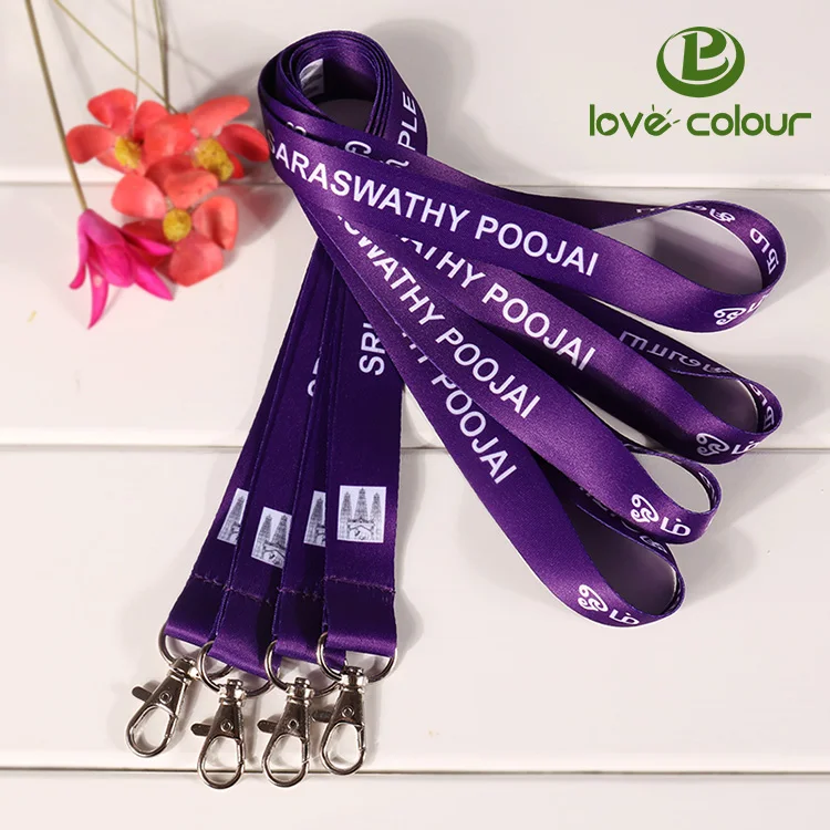 Promotional exhibitions lanyards