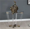 Modern Acrylic Clear Coffee End Table Custom Lucite Acrylic Sofa End Table Manufacturer Price