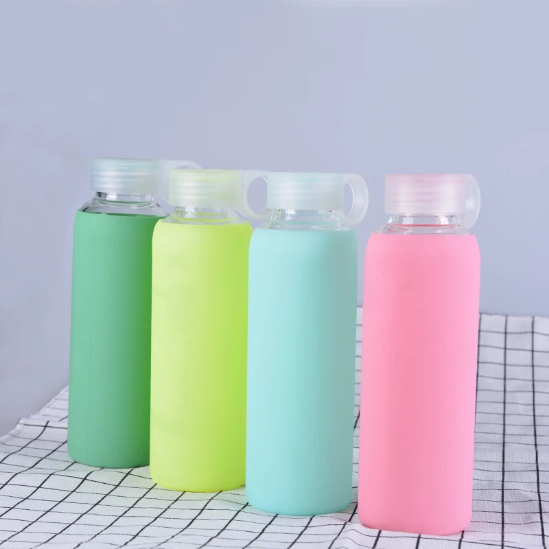 Heat Resistant Durable Silicone Fashionable Heat Glass Bottle Silicone ...