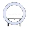 FALCON EYES 512 Ring LED Panel 31W 3000-5600k Lighting Video Film Continuous Light W/Camera Bracket/ filter DVR-512DVC Black