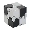 Stress Relief Executive Desk Toy. Magic Metal Square Fidget Magnets Cool Gadget. 3mm Magnetic Cube Puzzle