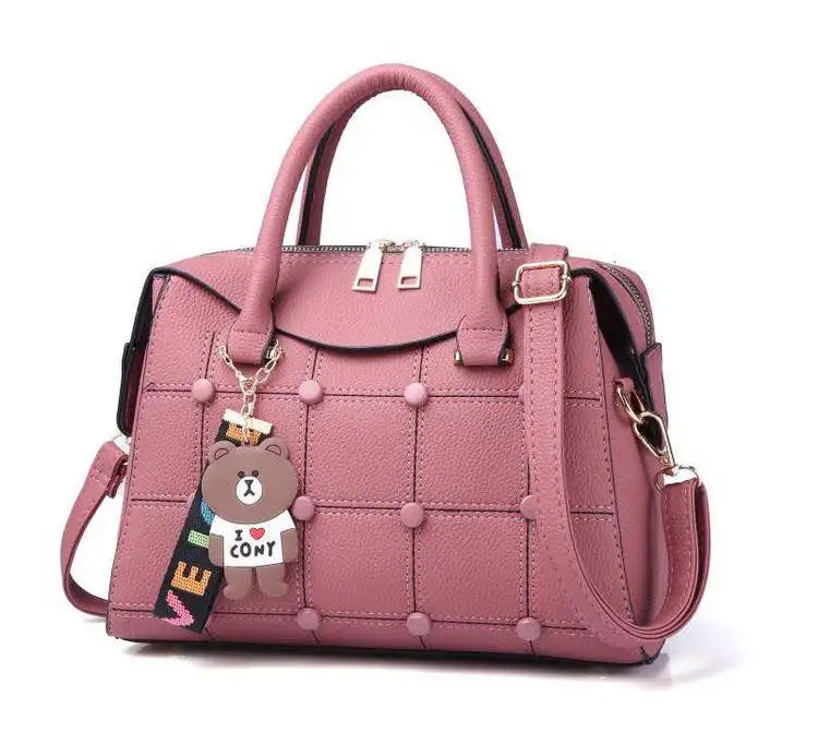 Jianuo China Factory Bags Handbag Elegant Pu Leather Ladies Designers