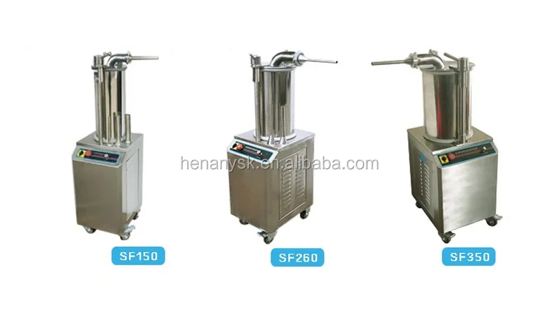Hot Sale China Hydraulic Electric Sausage Stuffer Making Enema Nozzle Machine