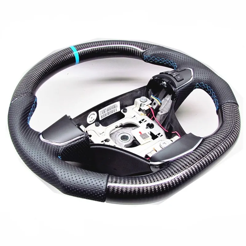 Auto Carbon Fiber Racing Car Steering Wheel For Chevy Corvette 201213