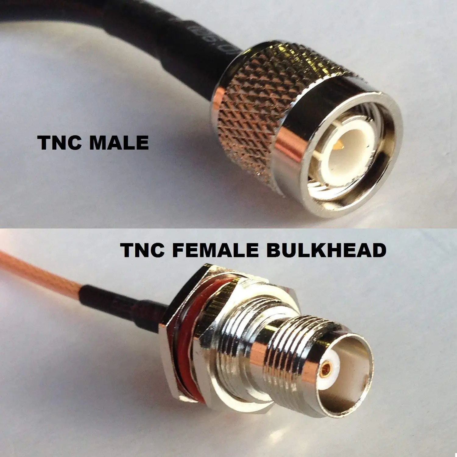 25 feet RFC240 KSR240 N MALE to TNC MALE Pigtail Jumper RF coaxial cable 50ohm Quick USA Shipping