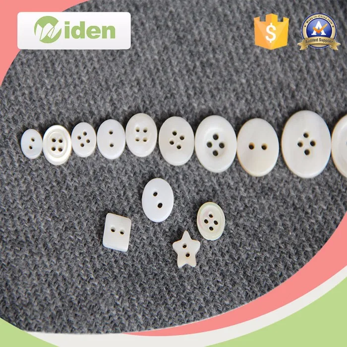 High Quality Freshwater Troca Shell Buttons for Shirt