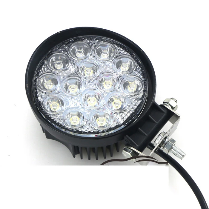 Фара led 42w круглая 135мм