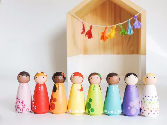 hobby lobby wooden peg dolls