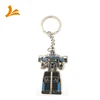 new style high quality enamel cartoon coin with 4 Link Chains Flat Split Ring