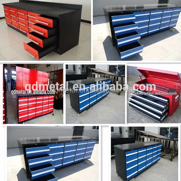 Usato Garage Metallo Tavolo Di Lavoro Banco Di Lavoroindustriale In Acciaio Tool Cassetti Armadi Buy Usato Industriale Banchi Da Lavorogarage