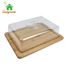 big size wooden plate bamboo plate wholesale wooden box bread boxes