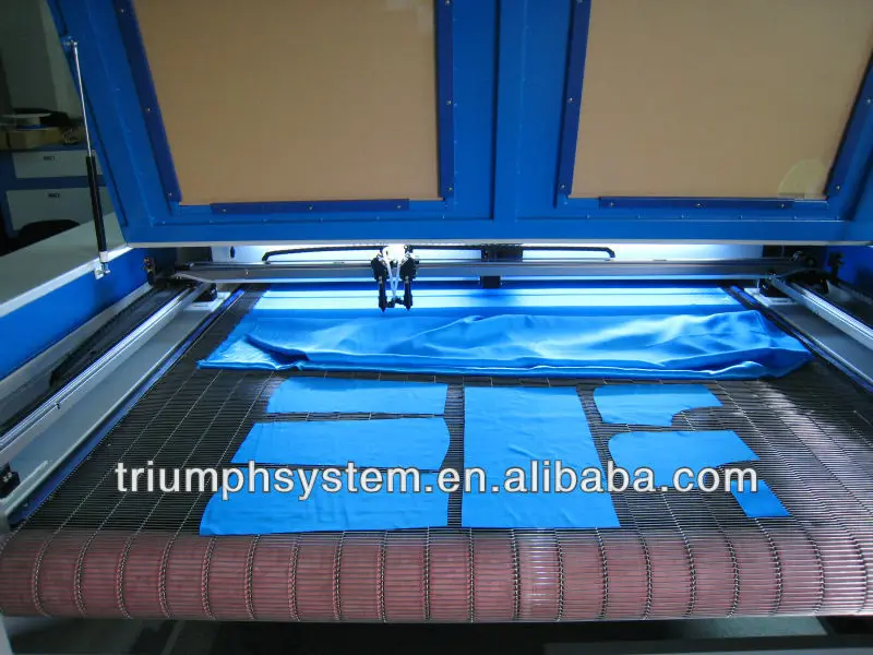Fabric Laser Cutter Auto Feeding System Laser Cutting Machine For