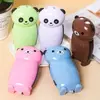 Cartoon Panda Shape Hand Press Dynamo Mini ABS Plastic Energy-saving LED Work Light