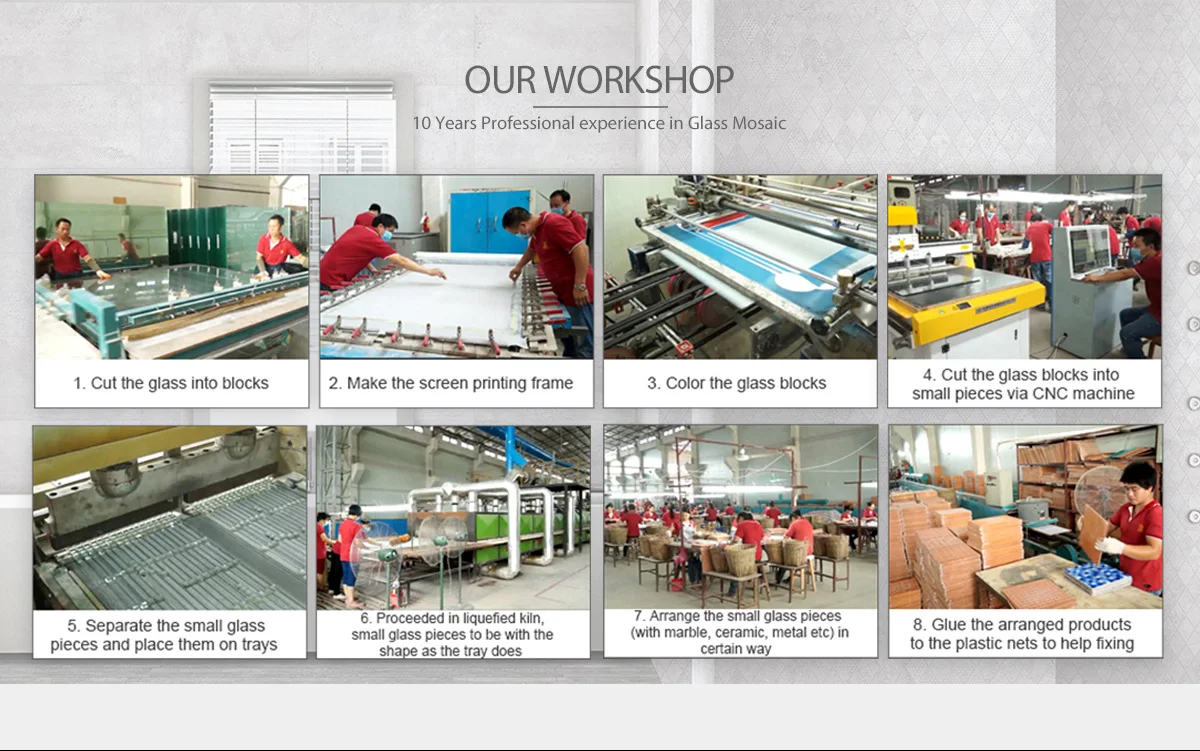 New design mosaik tiles 3D arched brushed electroplated black wall glass mosaics