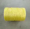 1ply 2 ply spool PP twine thread / string yellow