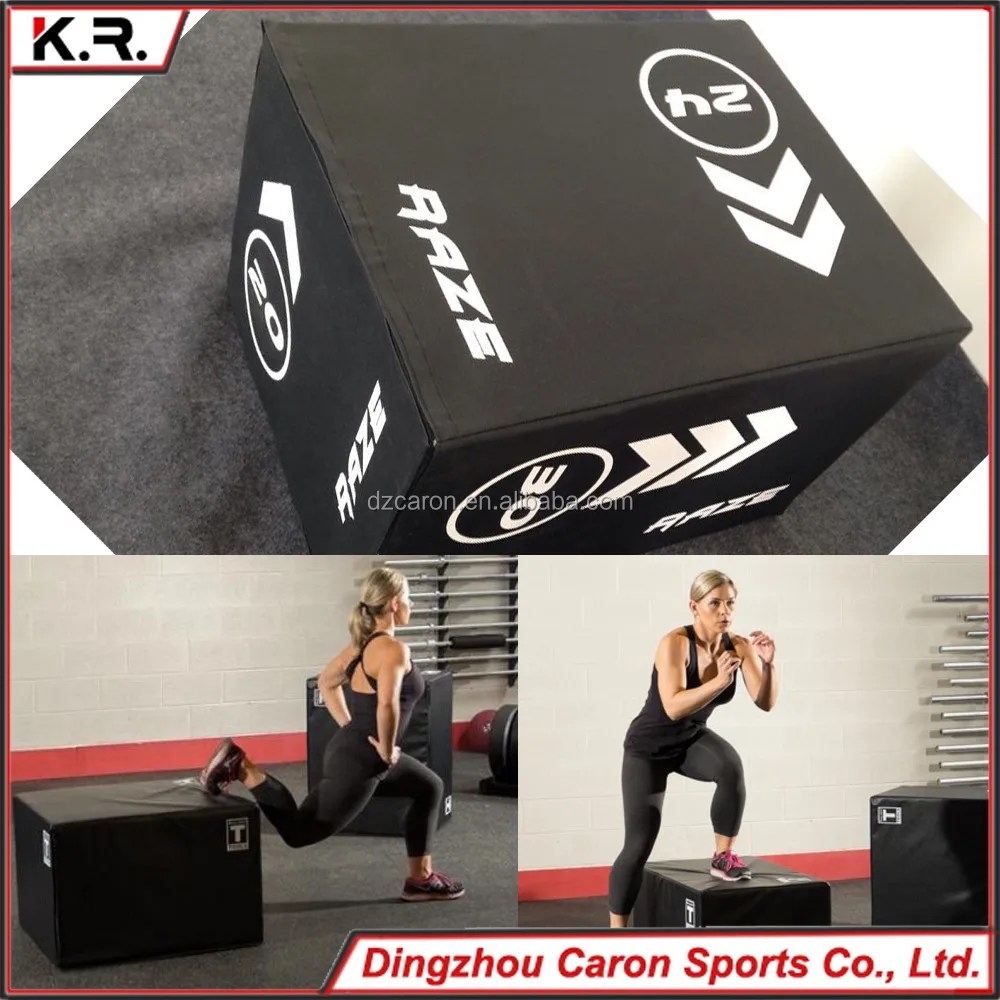 3 In 1jump Plyo Box Set Soft Foam Plyo Box For Crossfit - Buy Crossfit ...