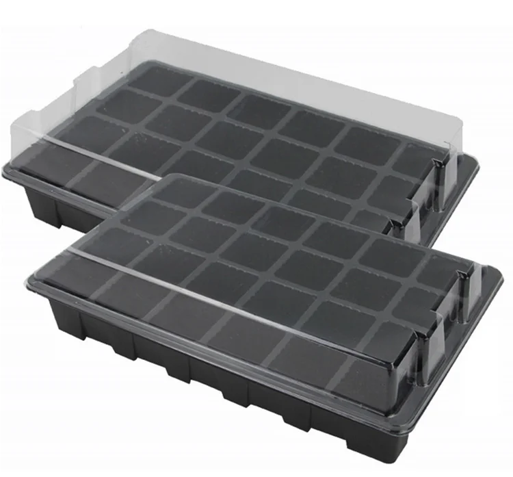 Professional Germination Growing Large Plastic Seedling Trays With