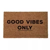 Good vibes only coir mat malaysia printed 3d door mat entrance
