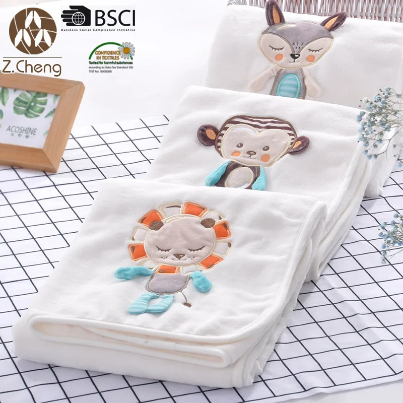 Baby Wrap Mini Plain White Blanket Life Comfort Luxurious Fleece