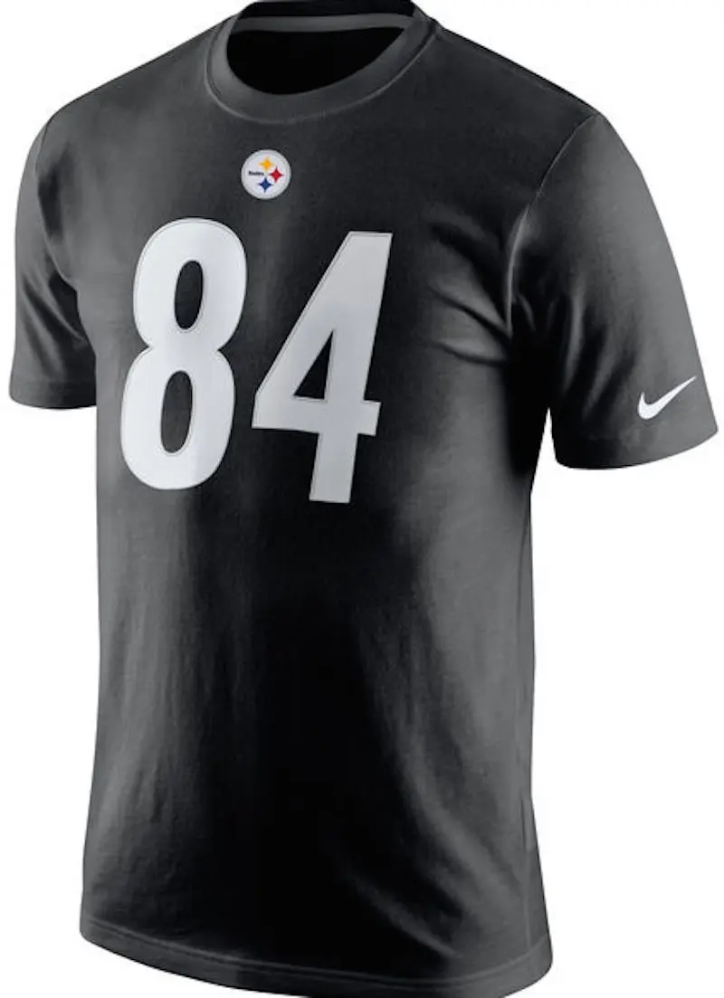 antonio brown jersey adult small