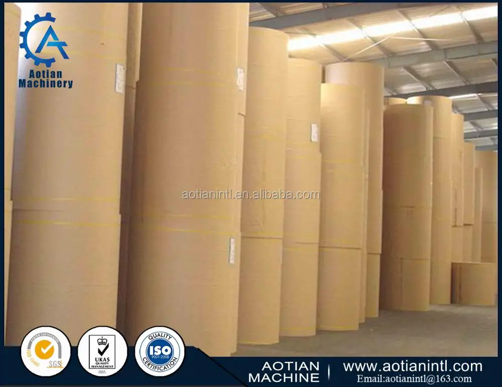 Carton paper roll kraft paper machine sahil tube box maker mill machinery