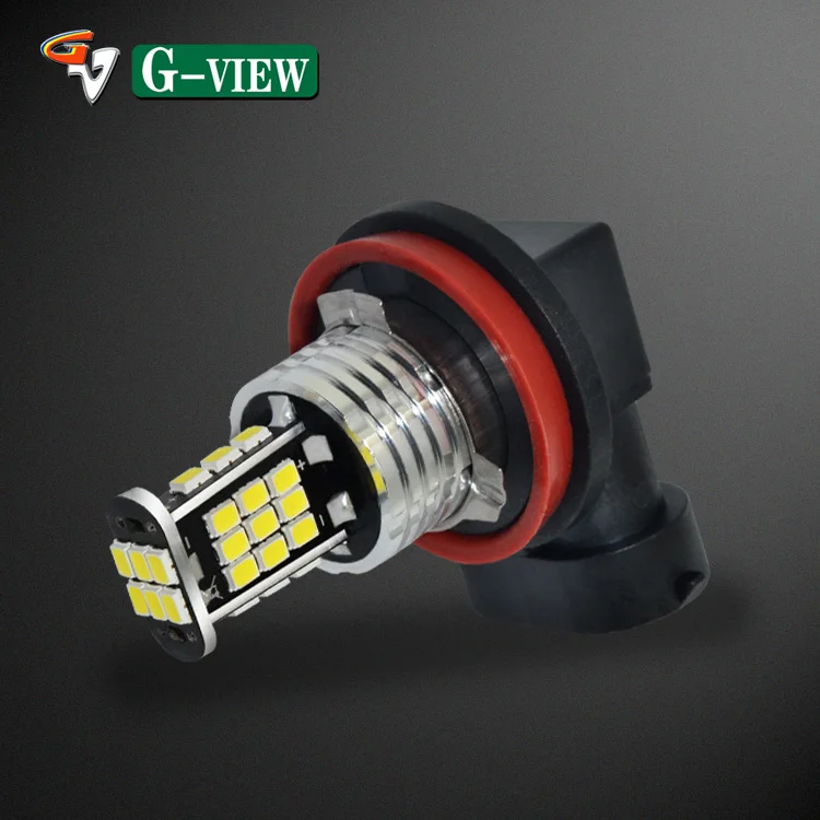 G-View hot selling amazon H8 H11 H16 led fog light 30smd 3020 canbus led fog bulb