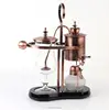 Gold color balancing siphon royal belgium thermal coffee maker