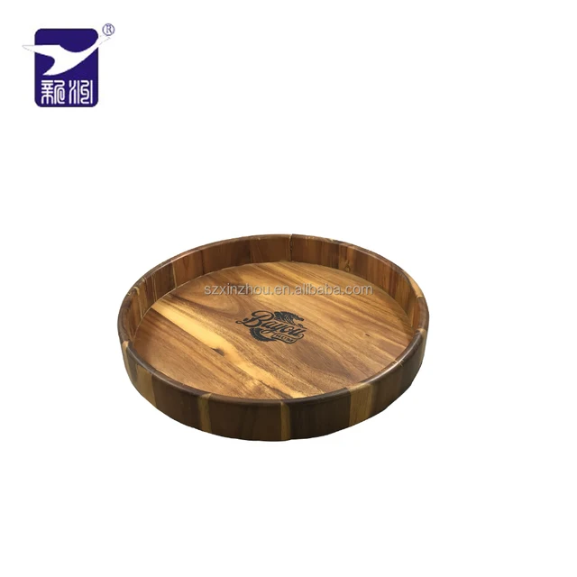 wood bar tray