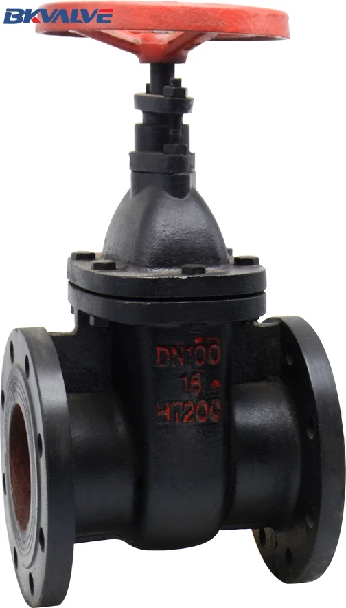 Petrochemical industry using Ductile iron gate valve with hand wheel 