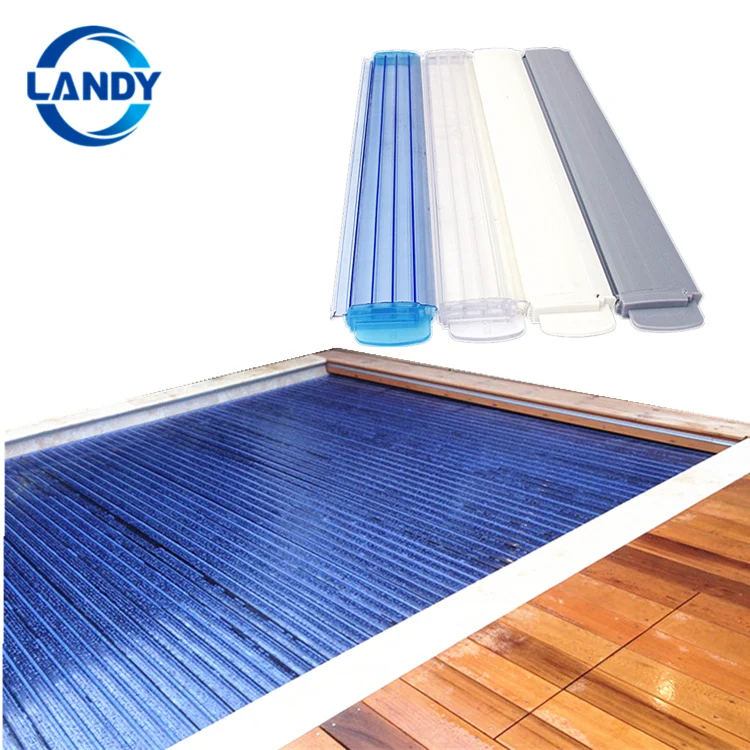 Retráctil de natación piscina cubierta de aluminio automático de
