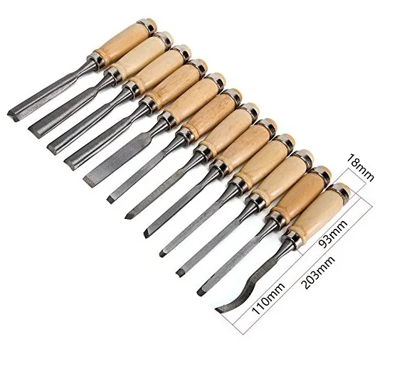 12 Piece Small,Safe And Stays Sharp Wood Carving Chisel Set Buy Wood