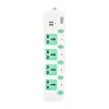 Power Strips 4 Way Power Extension Cord Socket With usb Port