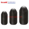 Black oxide spring loaded ball plunger with fine thread LBMPJ