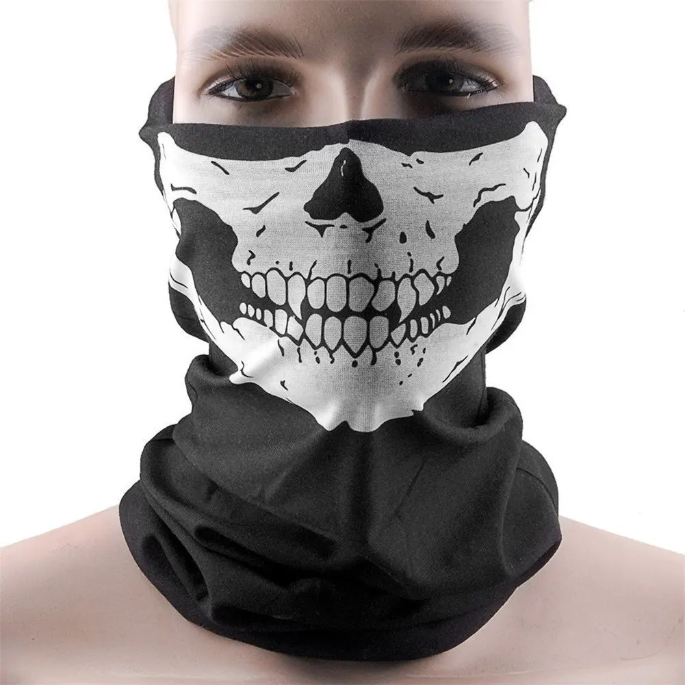 Mask Bike Bicycle Cycling Helmet Neck Face Mask Half Face Sport Headband