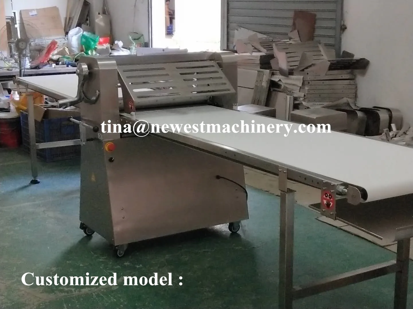 Commercial Dough Sheeter Machine,Pastry Dough Roller Machine,Used Pizza