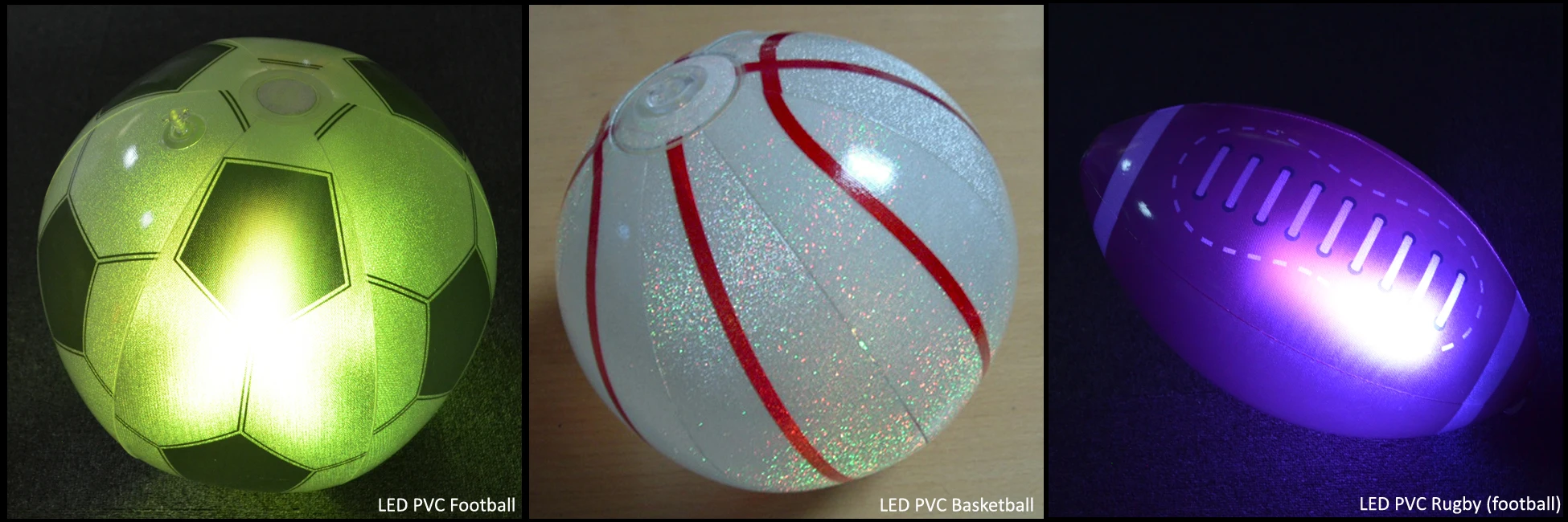 Remote Control Outdoor Party Beach Inflatable LED PVC Ball light