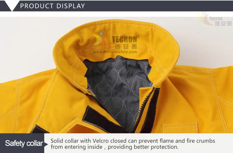 UL certified NFPA1971 Nomex Turnout Gear fire fighter suit