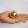 Hollow brass copper sphere for decoration